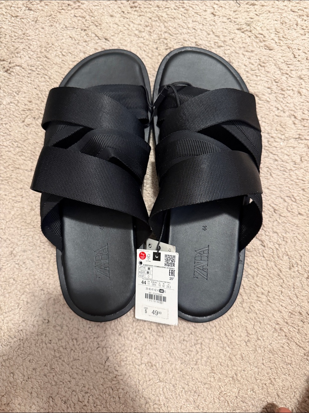 Zara strappy sandals